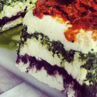Chevre Torte from Door County Creamery.